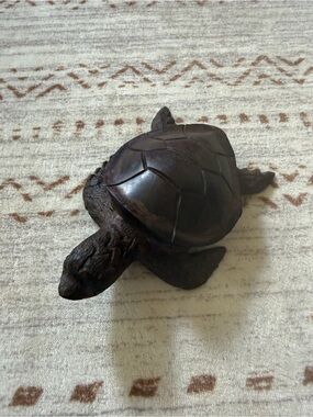 Ironwood Decorative Brown Turtle Figurine